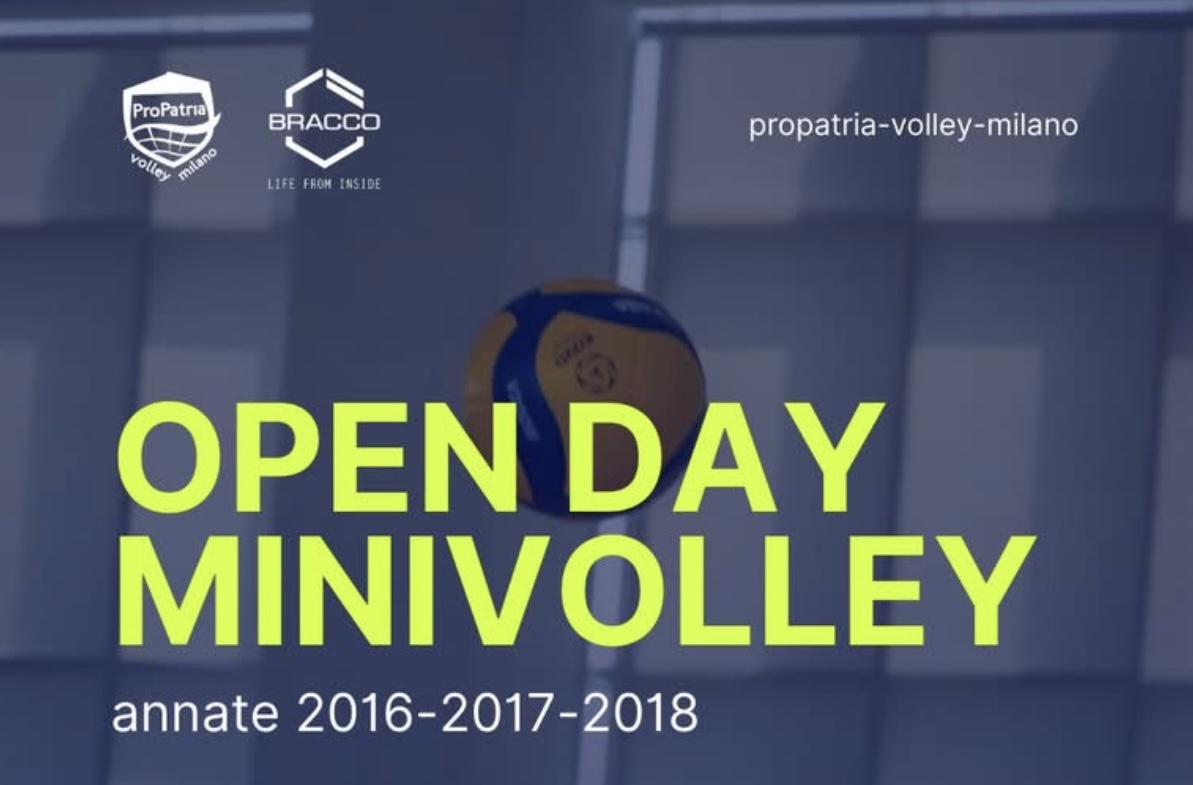 OPEN DAY MINIVOLLEY