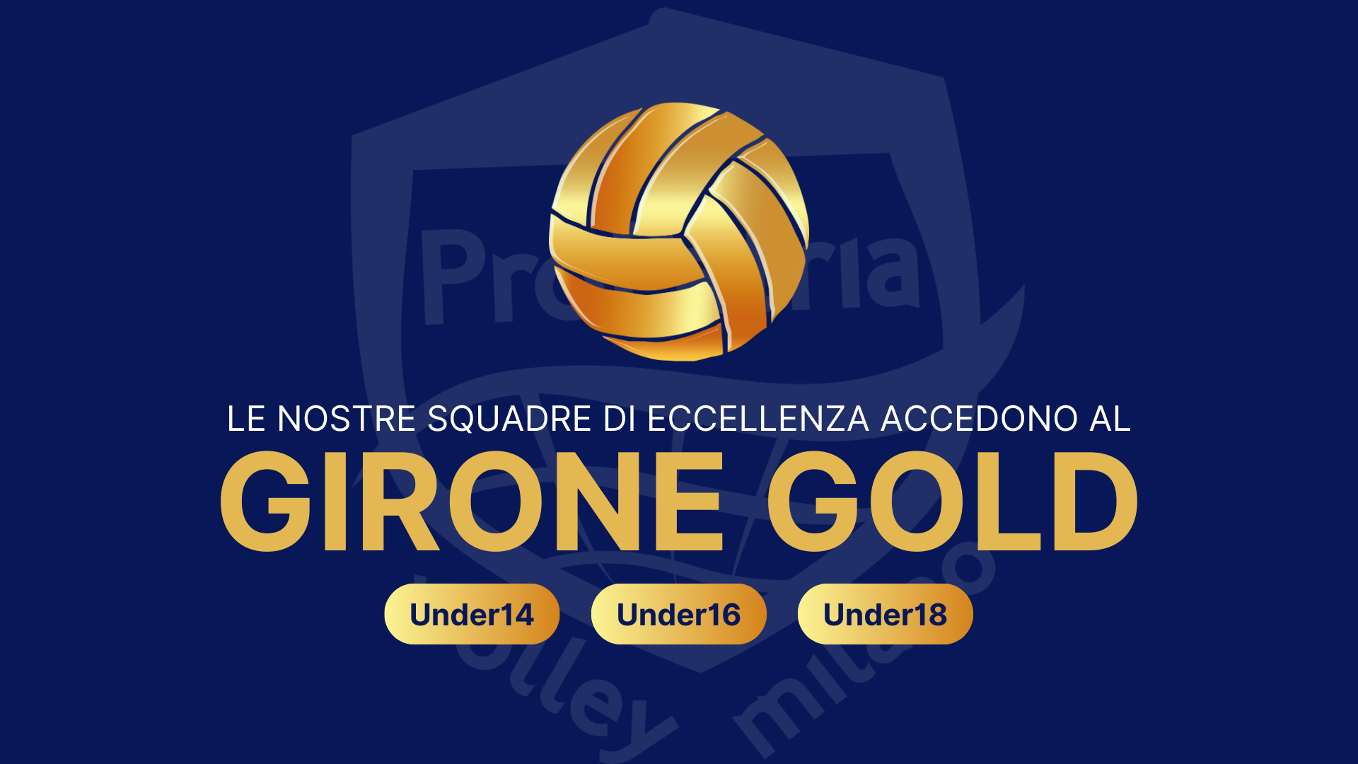 pro patria under14 under16 under18 accedono al girone gold